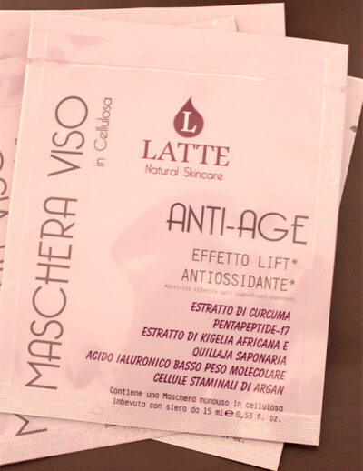maschera anti-age monouso