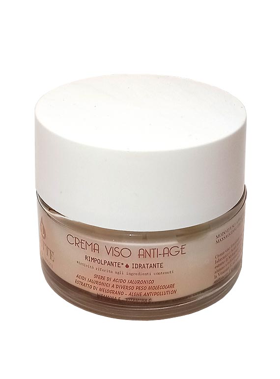 Crema viso anti-age cosmetico