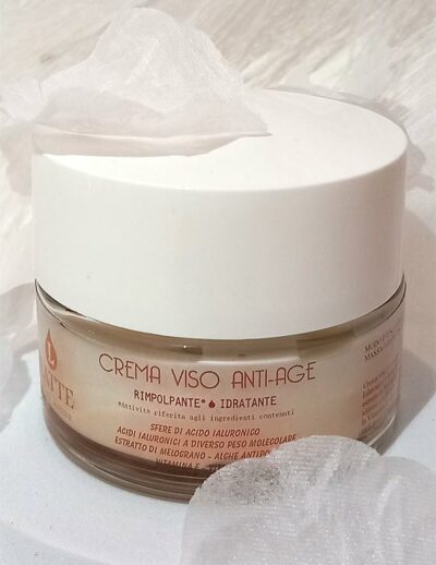 Crema viso anti-age cosmetico
