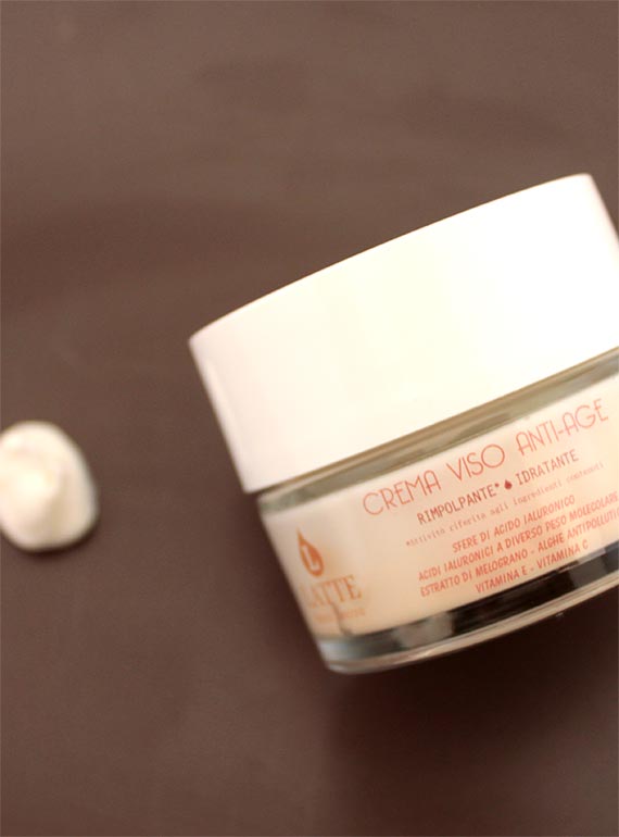 Crema viso anti-age cosmetico