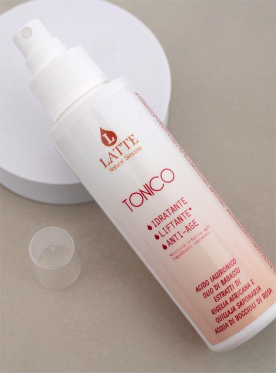 Tonico cosmetico Latte Skincare